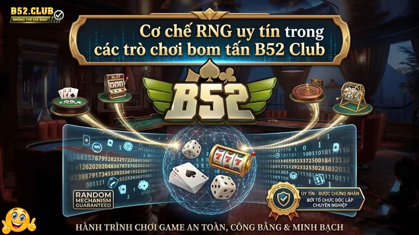 Cơ chế RNG uy tín trong các trò chơi B52 Club
