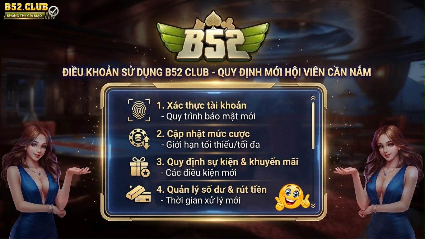 Điều khoản sử dụng B52 Club là gì?